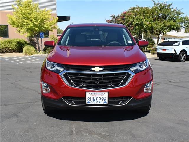 Used 2021 Chevrolet Equinox LT with VIN 3GNAXKEV2ML333056 for sale in Yuba City, CA