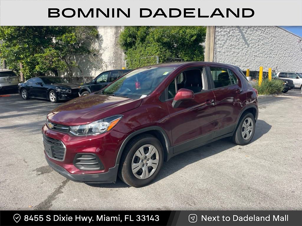 Used 2017 Chevrolet Trax LS with VIN 3GNCJKSB0HL134551 for sale in Miami, FL