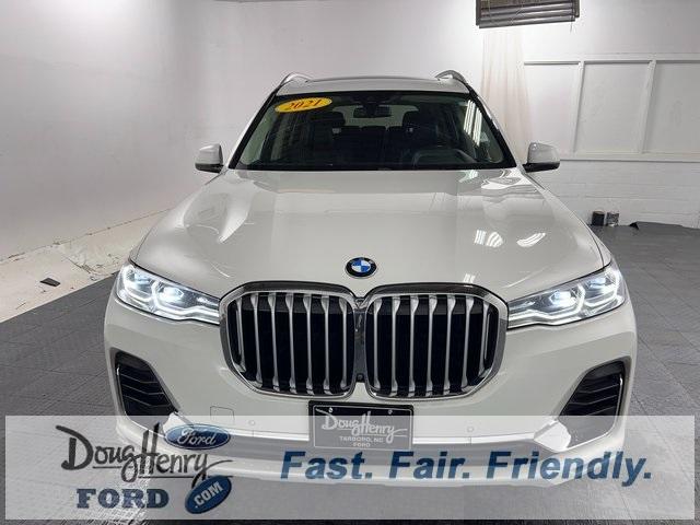 Used 2021 BMW X7 40i with VIN 5UXCW2C03M9E87863 for sale in Tarboro, NC