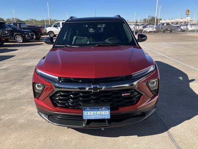 Certified 2024 Chevrolet TrailBlazer RS with VIN KL79MTSL9RB196247 for sale in Baytown, TX