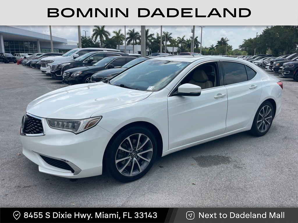 Used 2018 Acura TLX Base with VIN 19UUB2F33JA010592 for sale in Miami, FL