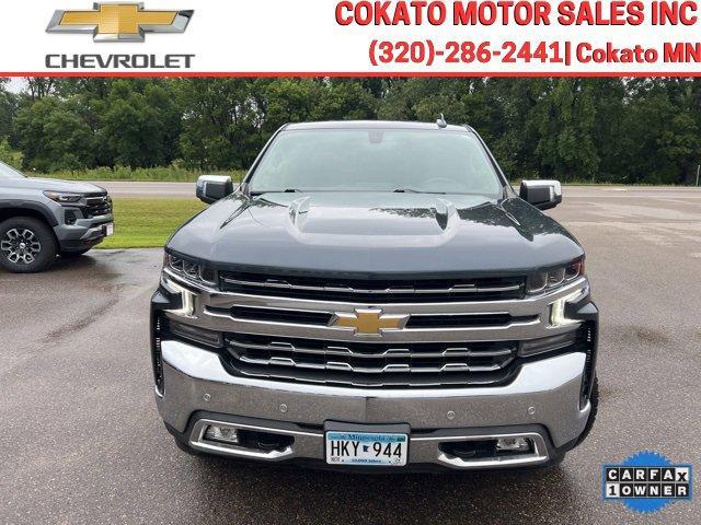 Used 2022 Chevrolet Silverado 1500 Limited LTZ with VIN 1GCUYGED3NZ137211 for sale in Cokato, Minnesota