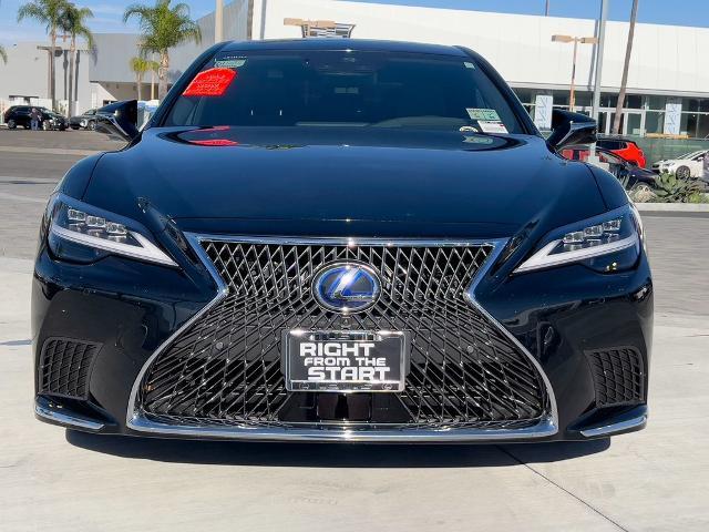 Certified 2022 Lexus LS Hybrid 500h with VIN JTHGYLGF0N5002424 for sale in Tustin, CA