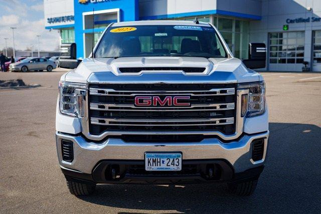 Used 2023 GMC Sierra 2500HD SLE with VIN 1GT49MEY2PF211317 for sale in Willmar, MN