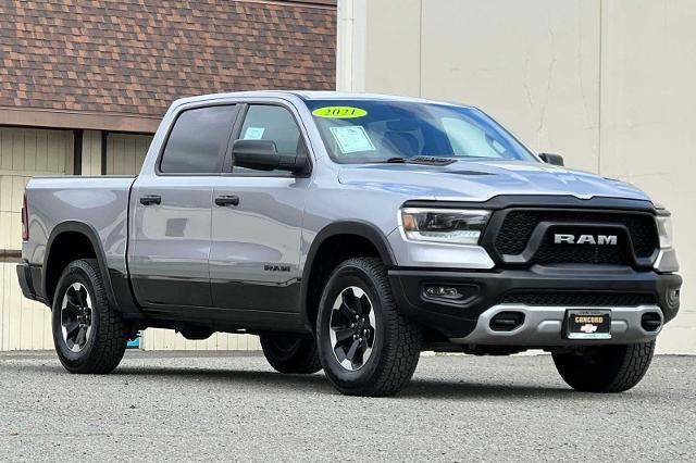 Used 2021 RAM Ram 1500 Pickup Rebel with VIN 1C6SRFLT9MN632633 for sale in Dublin, CA