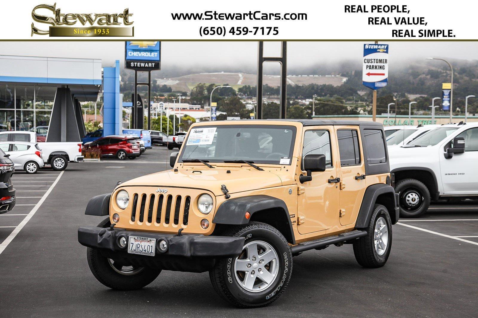 2014 Jeep Wrangler Unlimited Vehicle Photo in COLMA, CA 94014-3284