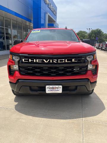 Used 2024 Chevrolet Silverado 1500 Work Truck with VIN 3GCNAAEK7RG101709 for sale in Pratt, KS