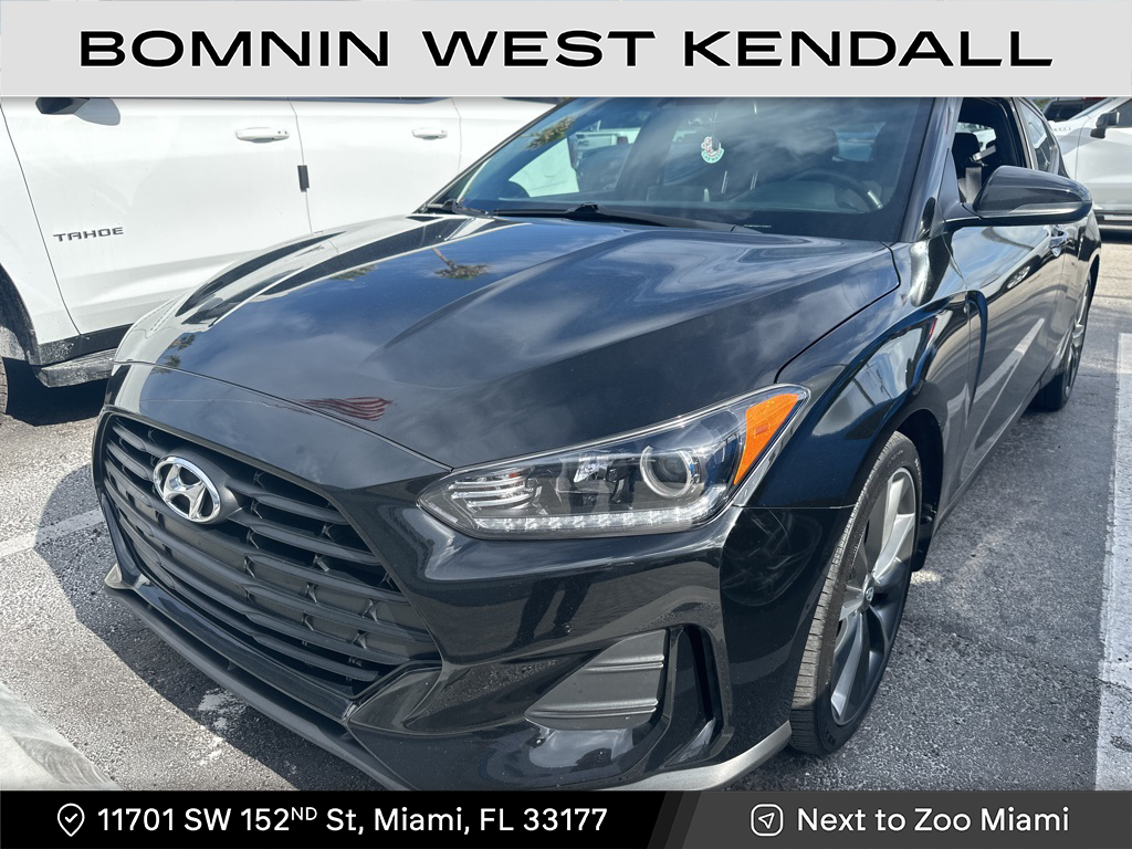 Used 2020 Hyundai Veloster Premium with VIN KMHTG6AF1LU029613 for sale in Miami, FL