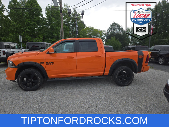 Used 2017 RAM Ram 1500 Pickup Sport with VIN 1C6RR7MT4HS604670 for sale in Tipton, IN