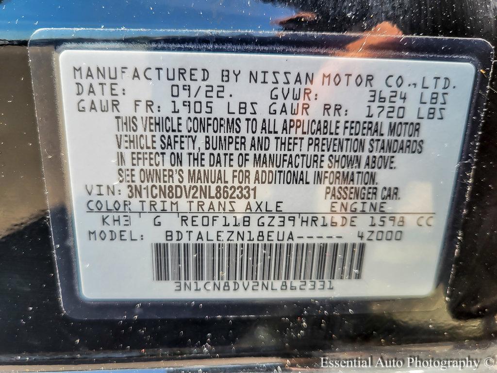 2022 Nissan Versa Vehicle Photo in Saint Charles, IL 60174