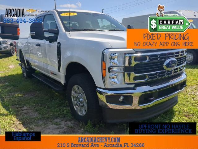 Used 2023 Ford F-250 Super Duty XLT with VIN 1FT8X2BM9PEC00267 for sale in Arcadia, FL