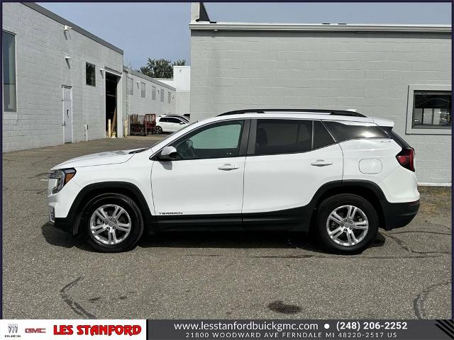 Certified 2022 GMC Terrain SLE with VIN 3GKALMEV8NL122398 for sale in Ferndale, MI