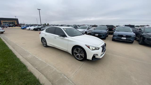 Used 2023 INFINITI Q50 SENSORY with VIN JN1EV7CRXPM541377 for sale in Centralia, MO