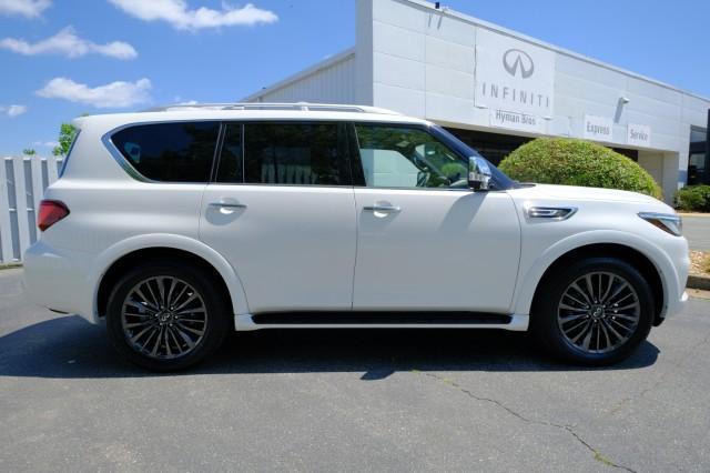 Certified 2023 INFINITI QX80 Sensory 4WD with VIN JN8AZ2BE0P9301487 for sale in Midlothian, VA