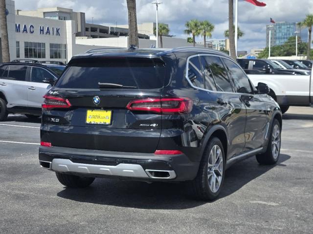 Used 2020 BMW X5 40i with VIN 5UXCR6C01LLL82137 for sale in Houston, TX