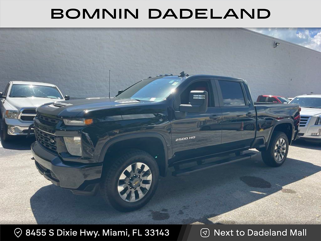 Used 2023 Chevrolet Silverado 2500HD Custom with VIN 2GC1YME7XP1732063 for sale in Miami, FL