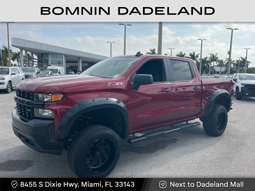 Used 2019 Chevrolet Silverado 1500 Custom with VIN 3GCPYCEF5KG269549 for sale in Miami, FL