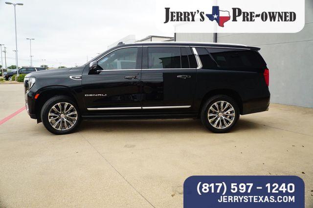 Used 2021 GMC Yukon XL Denali with VIN 1GKS2JKL9MR172517 for sale in Weatherford, TX