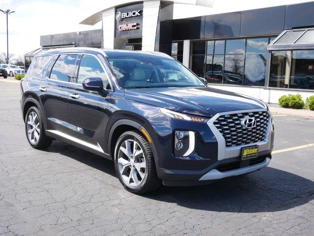 Used 2022 Hyundai Palisade SEL with VIN KM8R4DHE1NU338134 for sale in Forest Lake, Minnesota