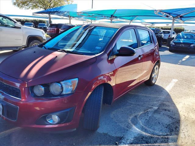 Used 2012 Chevrolet Sonic 2LZ with VIN 1G1JE6SH4C4153515 for sale in Denton, TX