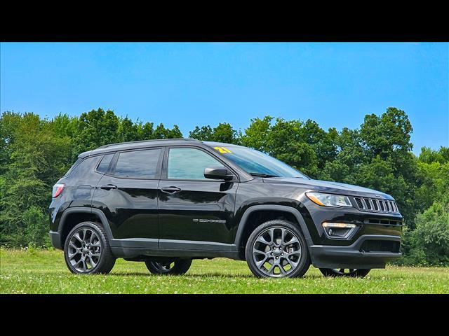 Used 2021 Jeep Compass 80th Spec. Edition with VIN 3C4NJDEB0MT570349 for sale in Chardon, OH