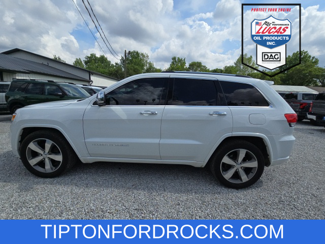 Used 2016 Jeep Grand Cherokee Overland with VIN 1C4RJFCM1GC320135 for sale in Tipton, IN