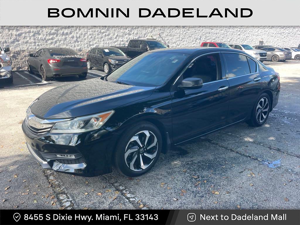 Used 2017 Honda Accord EX-L V-6 with VIN 1HGCR3F85HA041295 for sale in Miami, FL