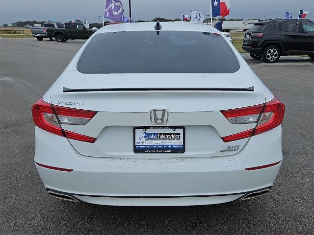 2022 Honda Accord Sedan Vehicle Photo in EASTLAND, TX 76448-3020