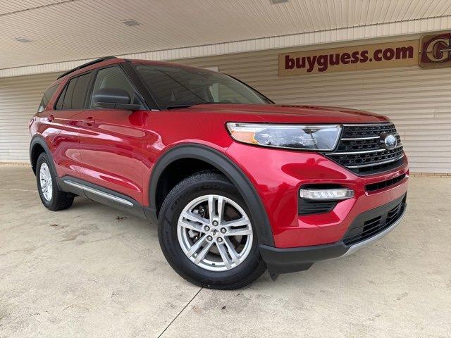 Used 2021 Ford Explorer XLT with VIN 1FMSK8DH7MGB68521 for sale in Carrollton, OH