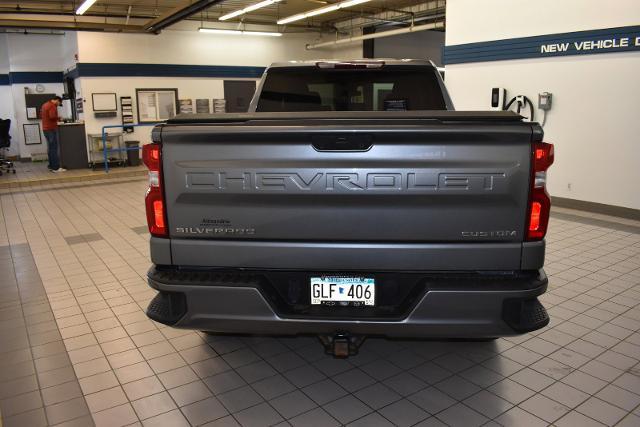 Used 2021 Chevrolet Silverado 1500 Custom with VIN 1GCRYBEK9MZ313734 for sale in Alexandria, Minnesota