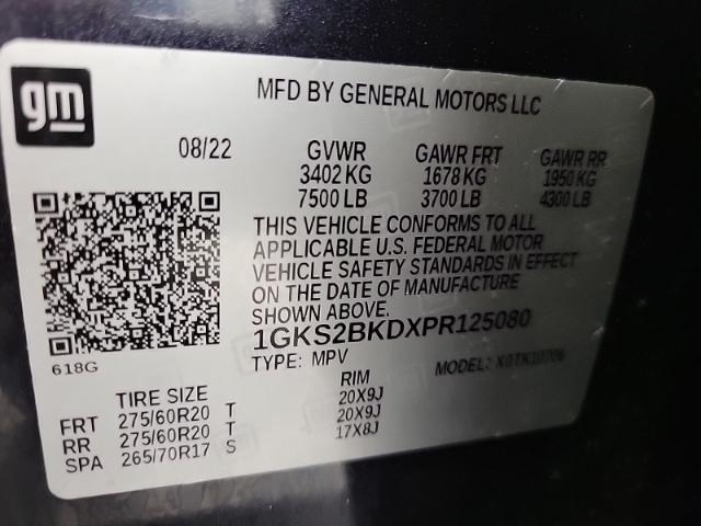 2023 GMC Yukon Vehicle Photo in APPLETON, WI 54914-8833