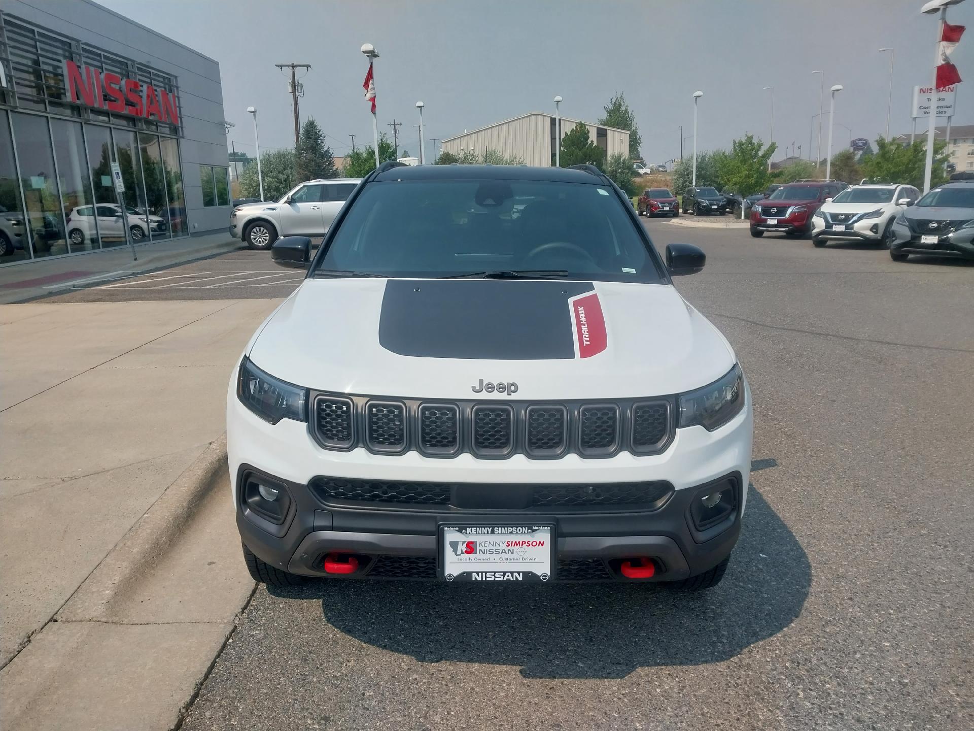 Used 2023 Jeep Compass Trailhawk with VIN 3C4NJDDN2PT523503 for sale in Helena, MT