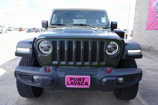 Used 2021 Jeep Wrangler Unlimited Rubicon with VIN 1C4HJXFG1MW566250 for sale in Port Lavaca, TX