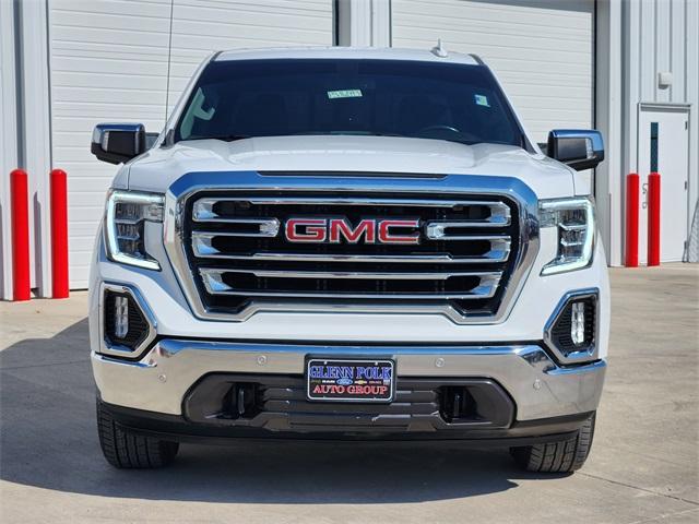 Used 2021 GMC Sierra 1500 SLT with VIN 1GTP8DED4MZ176593 for sale in Sanger, TX