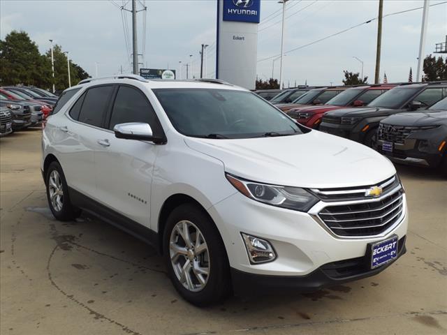 Used 2020 Chevrolet Equinox Premier with VIN 3GNAXNEV3LS623392 for sale in Denton, TX