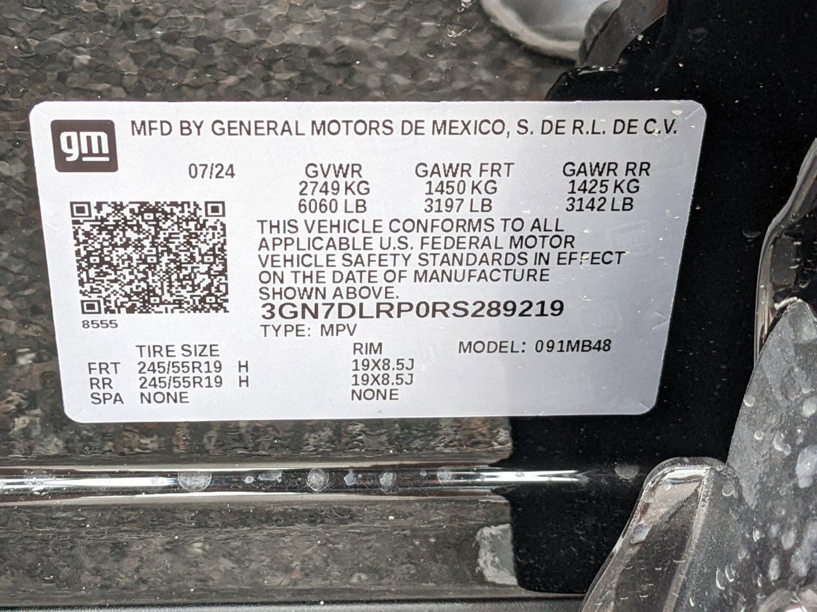 2024 Chevrolet Equinox EV Vehicle Photo in ORLANDO, FL 32808-7998