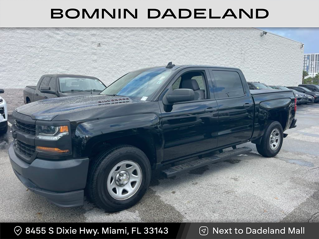 Used 2017 Chevrolet Silverado 1500 Work Truck 1WT with VIN 3GCPCNEC8HG148491 for sale in Miami, FL