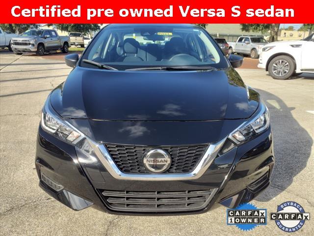 Certified 2022 Nissan Versa Sedan S with VIN 3N1CN8DVXNL867020 for sale in Titusville, FL