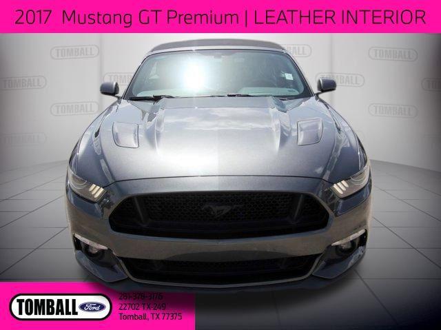 Used 2017 Ford Mustang GT Premium with VIN 1FATP8FF2H5335865 for sale in Tomball, TX