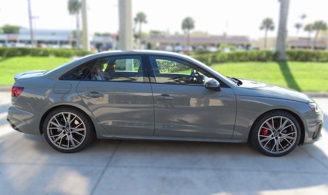 2022 Audi S4 Sedan Vehicle Photo in DELRAY BEACH, FL 33483-3294