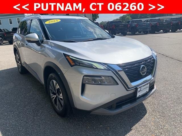 Used 2021 Nissan Rogue SV with VIN 5N1AT3BB6MC809997 for sale in Putnam, CT