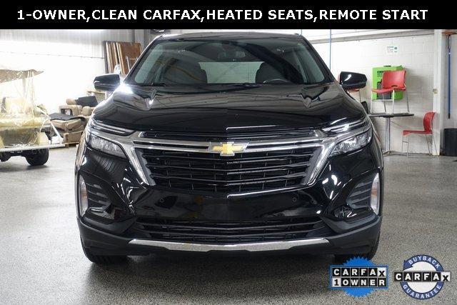 Used 2022 Chevrolet Equinox LT with VIN 3GNAXKEVXNL256258 for sale in Lima, OH