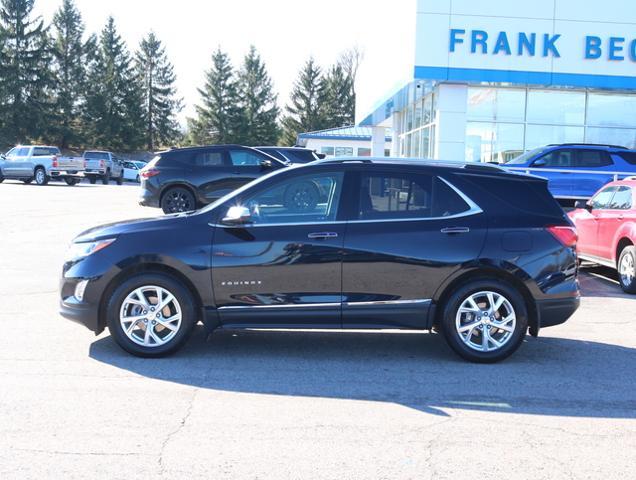 Used 2020 Chevrolet Equinox Premier with VIN 2GNAXNEVXL6227877 for sale in Jonesville, MI