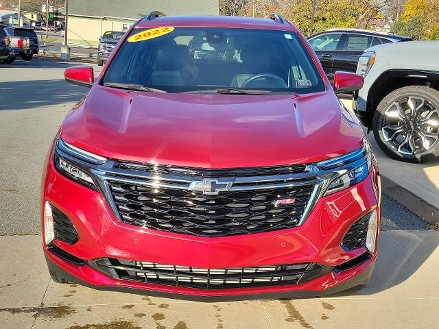 Used 2022 Chevrolet Equinox RS with VIN 3GNAXWEV9NS146573 for sale in Tunkhannock, PA