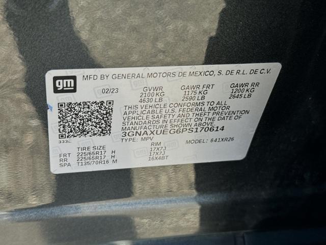 2023 Chevrolet Equinox Vehicle Photo in PITTSBURG, CA 94565-7121