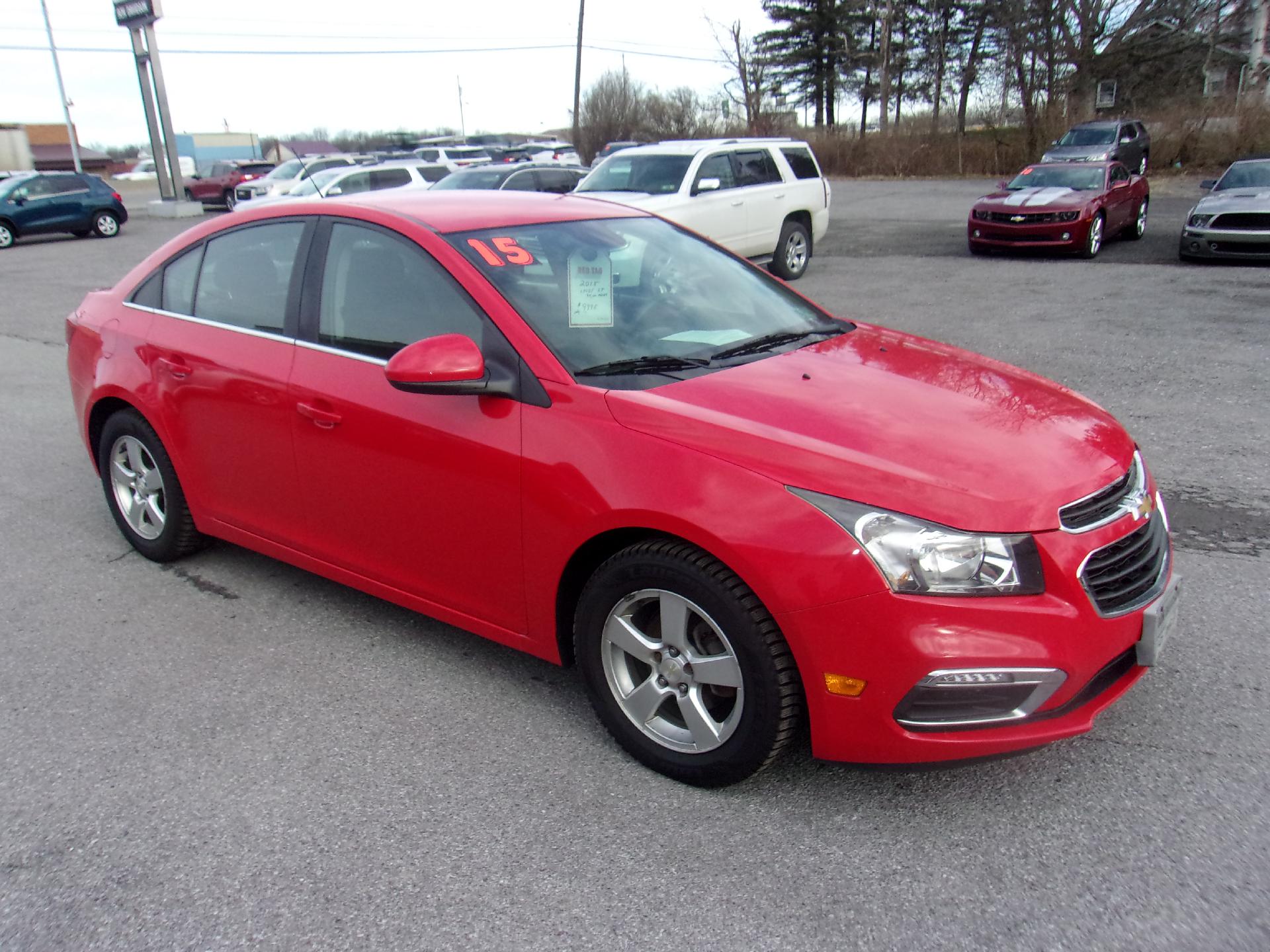 Used 2015 Chevrolet Cruze 1LT with VIN 1G1PC5SBXF7124903 for sale in Ebensburg, PA