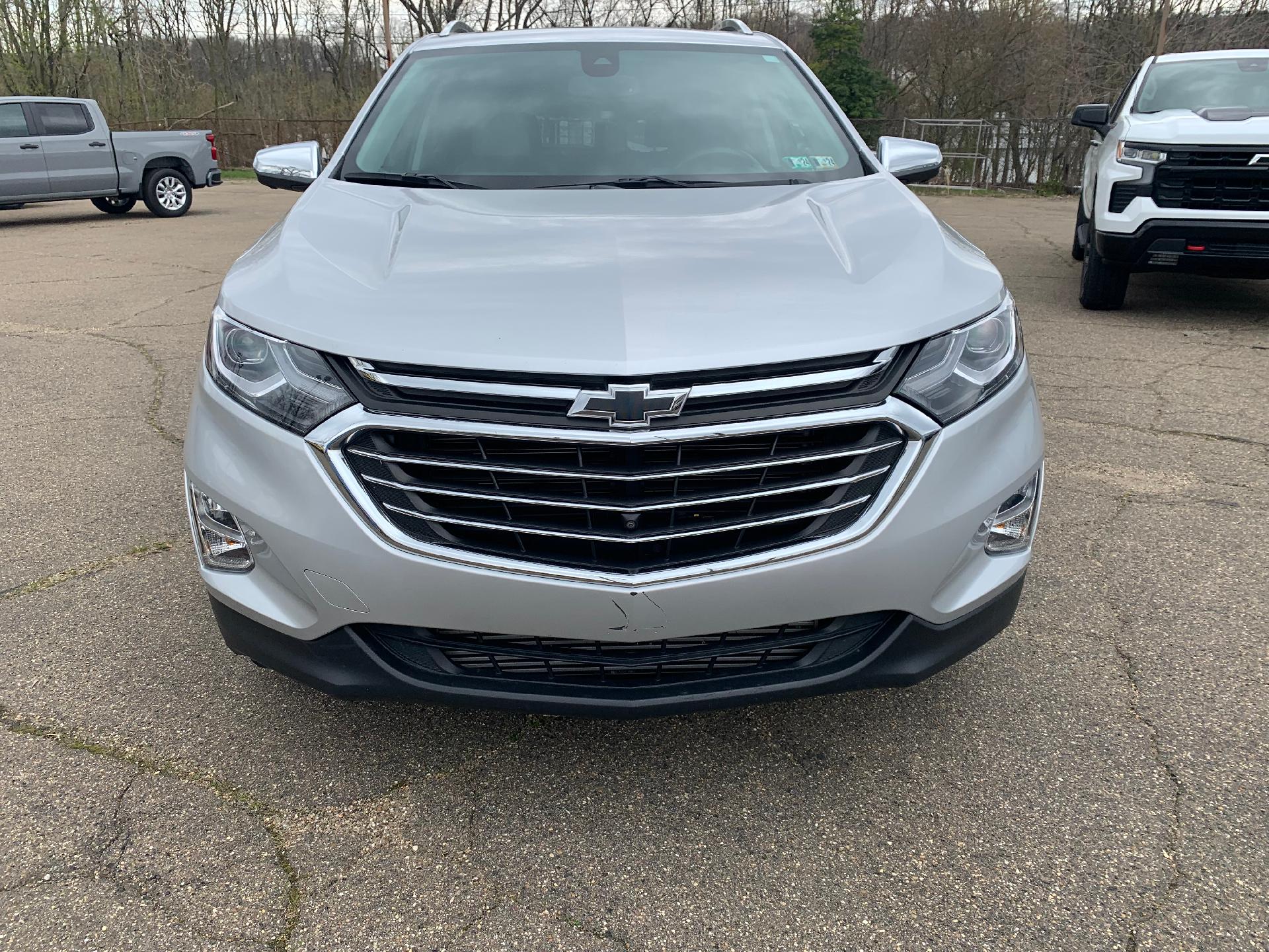 Used 2021 Chevrolet Equinox Premier with VIN 3GNAXXEV0MS167154 for sale in Vandergrift, PA