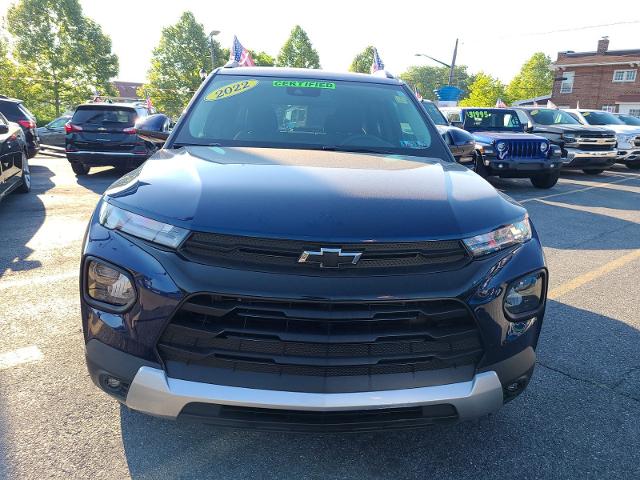 Used 2022 Chevrolet Trailblazer LT with VIN KL79MPSL0NB061692 for sale in Allentown, PA