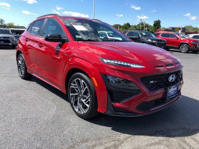 Used 2022 Hyundai Kona N Line with VIN KM8K3CA33NU853062 for sale in East Providence, RI