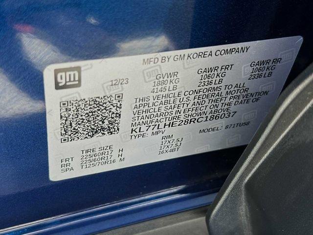 2024 Chevrolet Trax Vehicle Photo in RIVERSIDE, CA 92504-4106